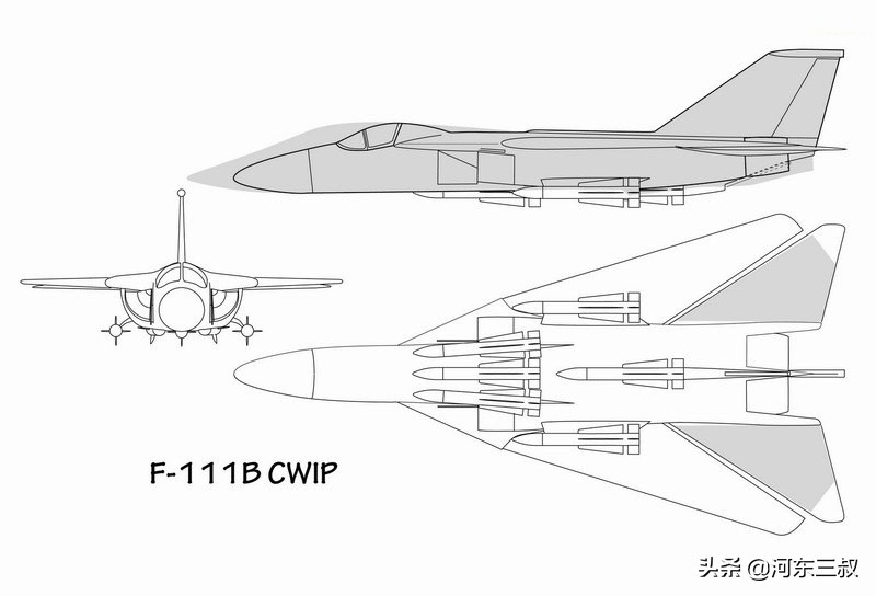 省钱并不代表好用，被国防部坑惨的F-111B“海猪”舰载机