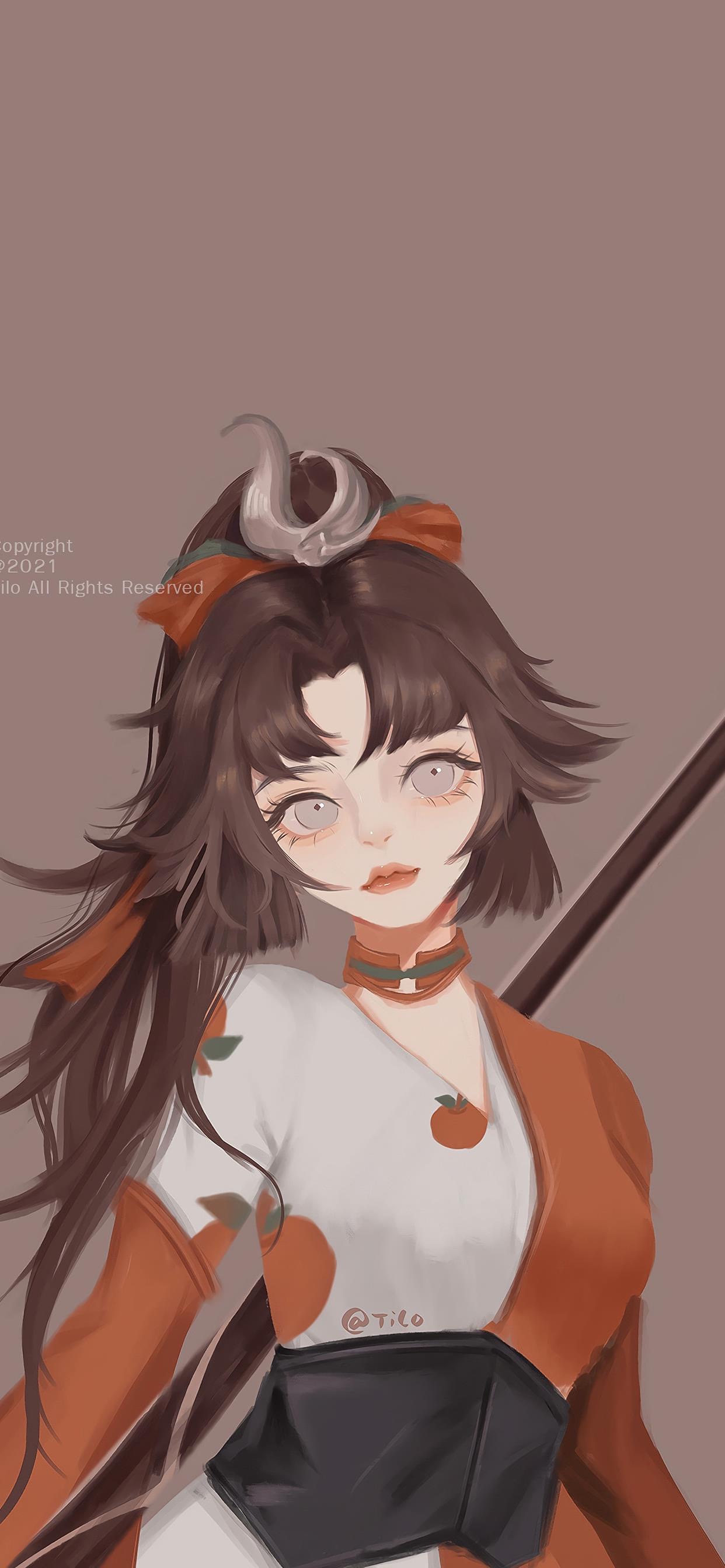 壁纸唯美王者荣耀西施动漫,迪士尼公主壁纸插画