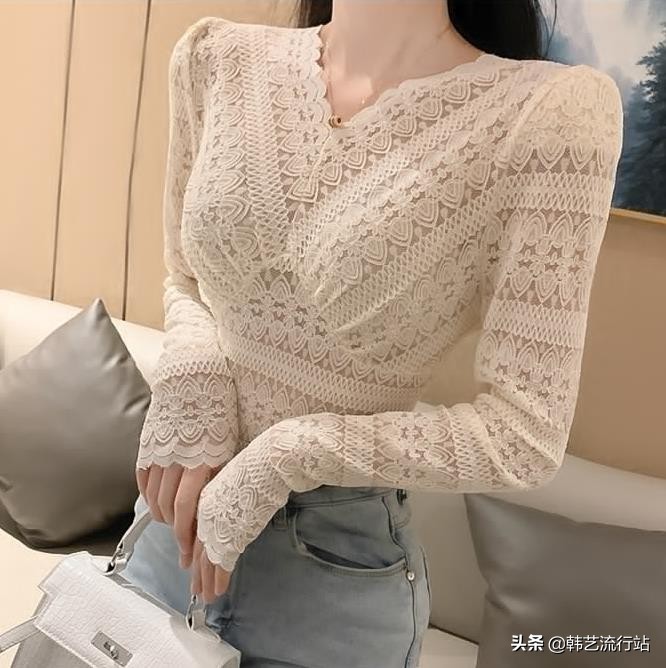 韩版穿搭女装高级感春,女装毛衣新款韩风搭配