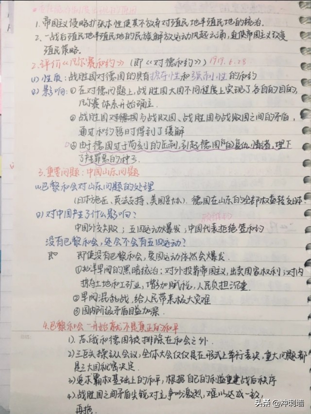 高中历史选修笔记梳理大全