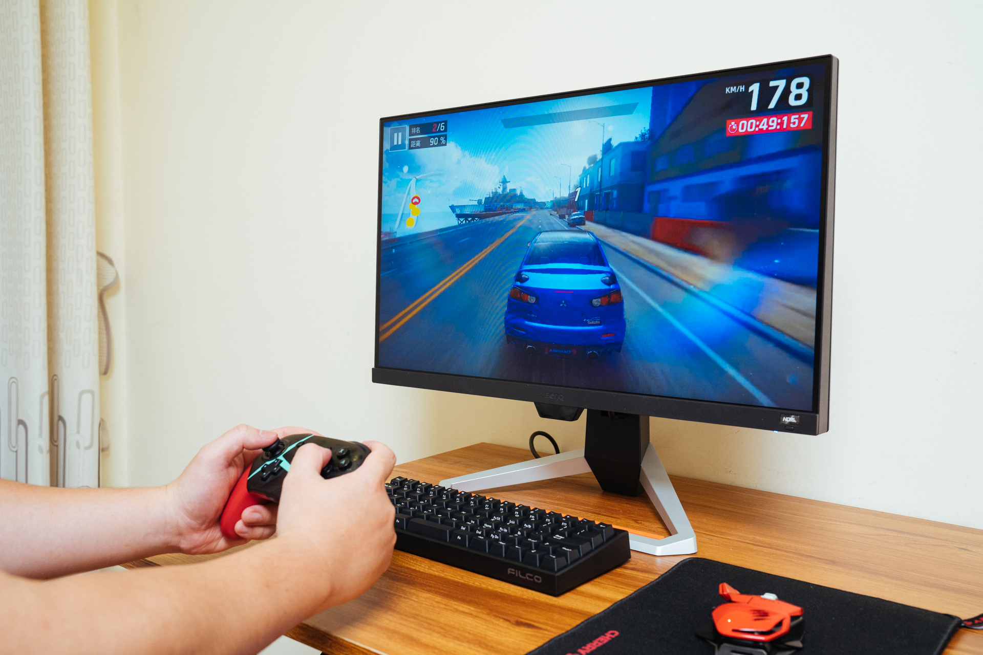 明基ex2510s显示器测评,明基2510显示器调节