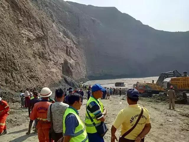 缅甸帕敢翡翠矿区发生大规模塌方,缅甸翡翠矿区塌方