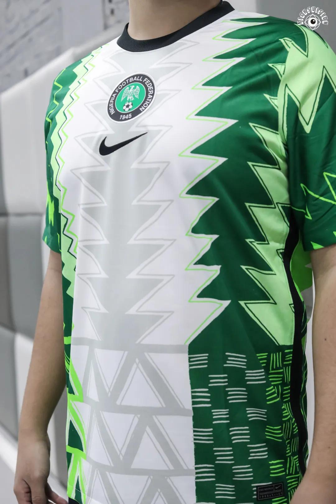 尼日利亚2023年客场球衣,nike尼日利亚球衣