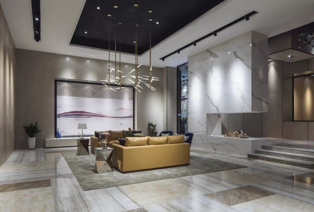 现代简约装修大板瓷砖,未来比较流行的装修风格