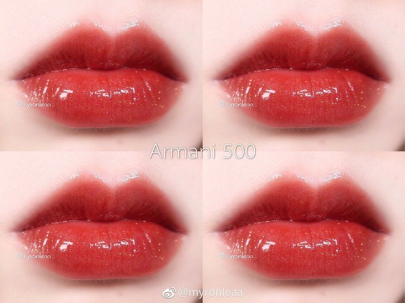 阿玛尼红管唇釉必买色号排名,阿玛尼400唇釉黑管和红管有啥区别