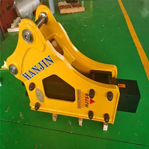 挖机破碎锤教学技巧视频,轮式挖机破碎锤操作注意事项