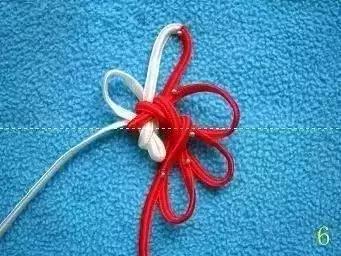 单绳隔珠打结视频教程,手串伸缩加珠绳打结法