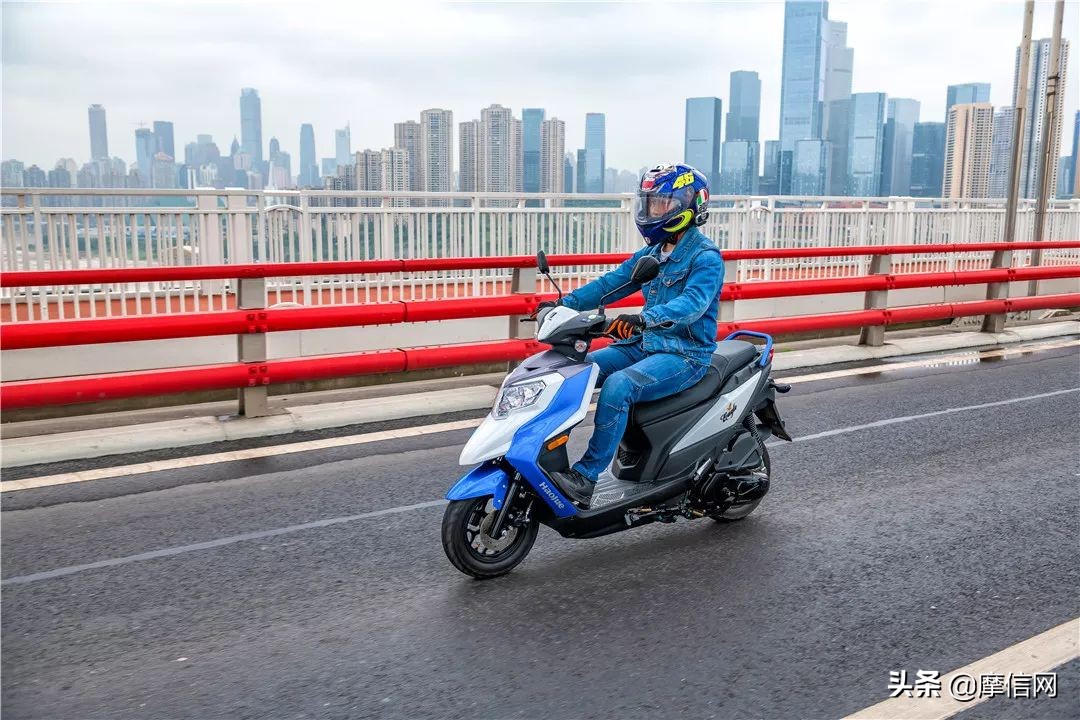 豪爵踏板supereagle125烟熏黑,豪爵eagle125详细测评