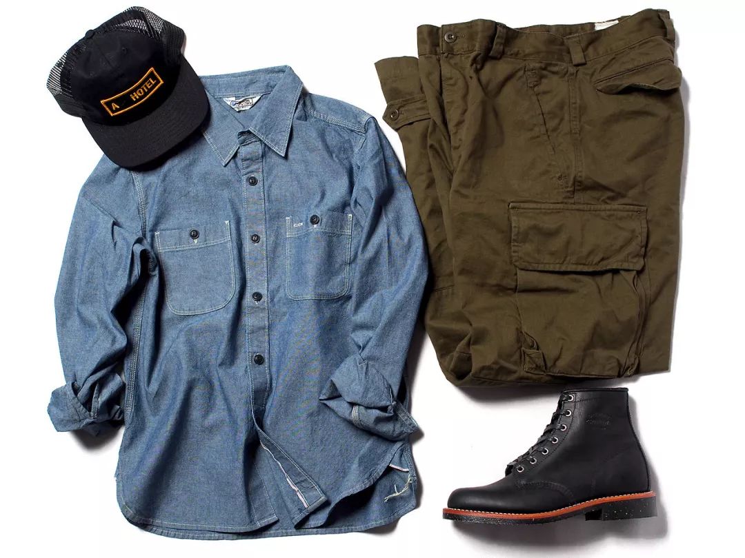 很酷的军装裤,适合学生党的军装裤