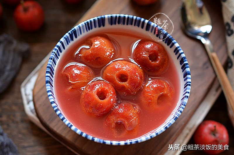 这道甜水酸酸甜甜很开胃,可以健胃消食还解腻,冬天别错过