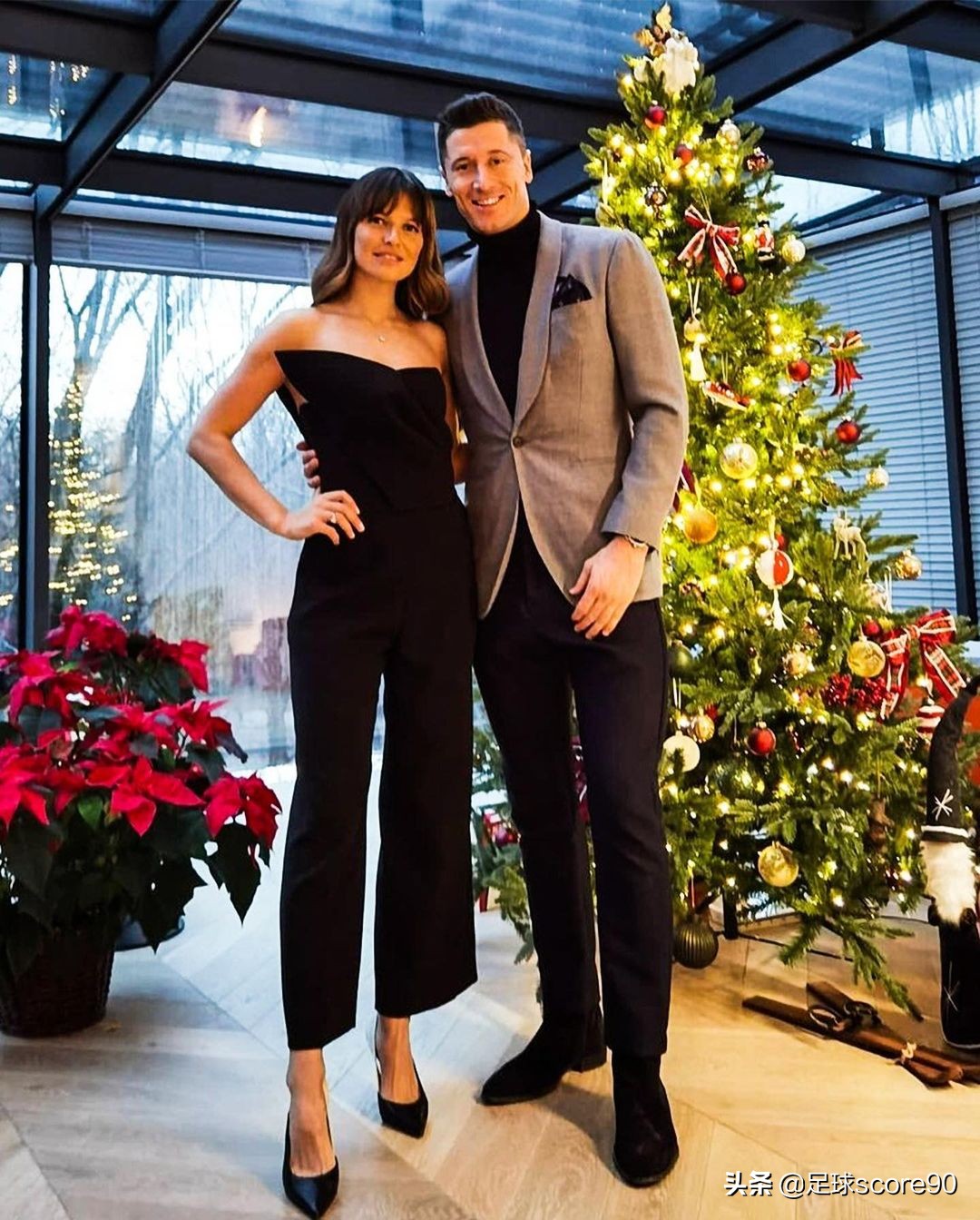 足球明星圣诞照,足球明星们的合照