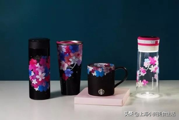 星巴克粉色樱花杯限量,星巴克韩国樱花限定杯2019