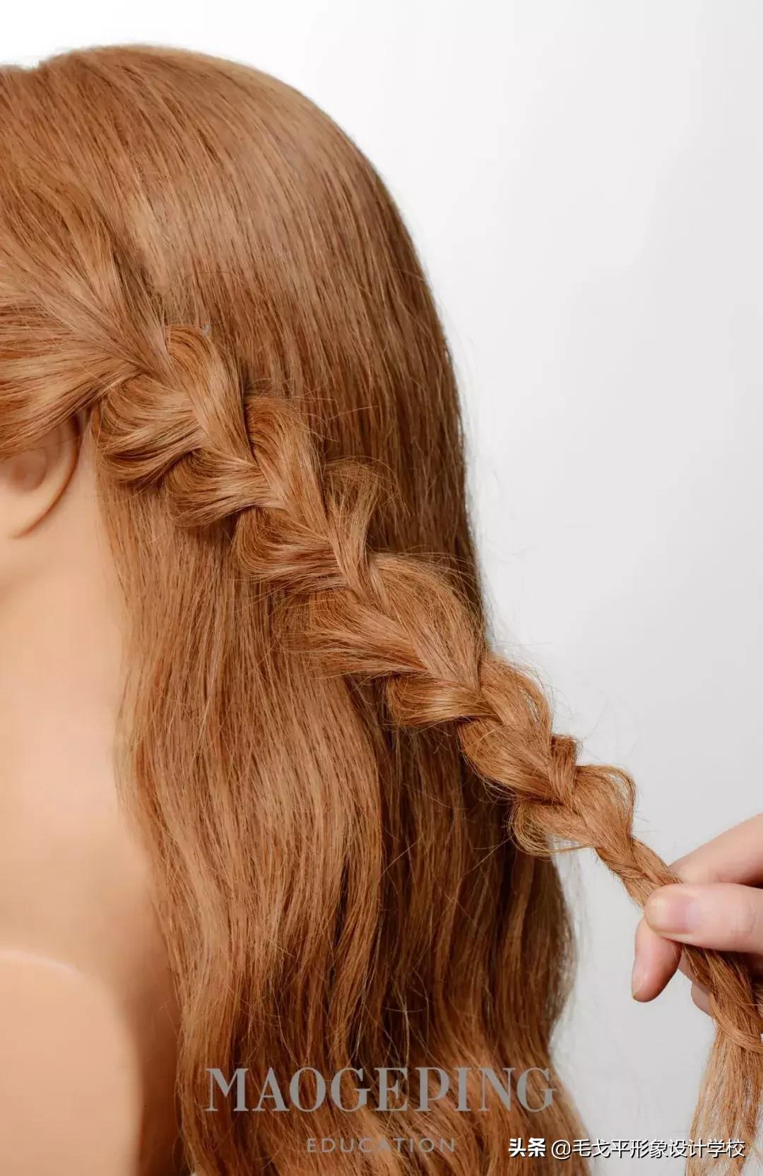 简单高贵晚宴发型步骤,时尚晚宴发型教程