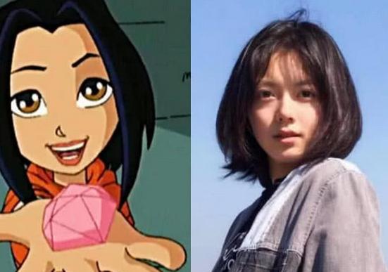 成龙历险记老爹与小玉换脸照片,成龙历险记真人版老爹打小玉图片