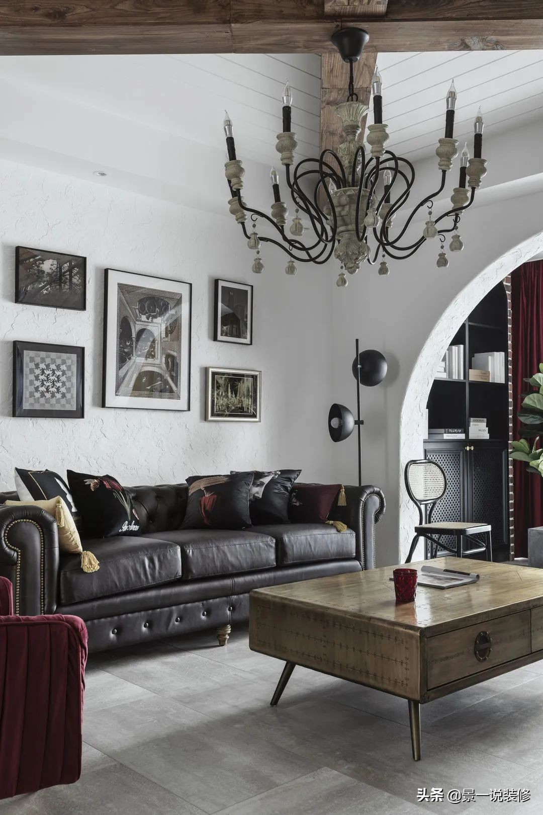 146㎡四室改三室，美式乡村混搭风，装修花费58万，漂亮