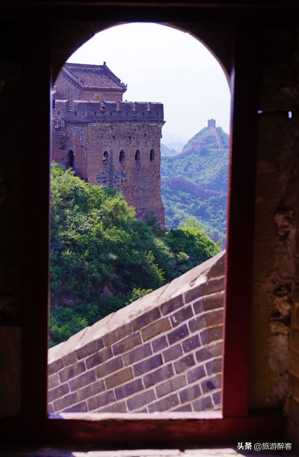 金山岭长城尽头,燕山金山岭长城