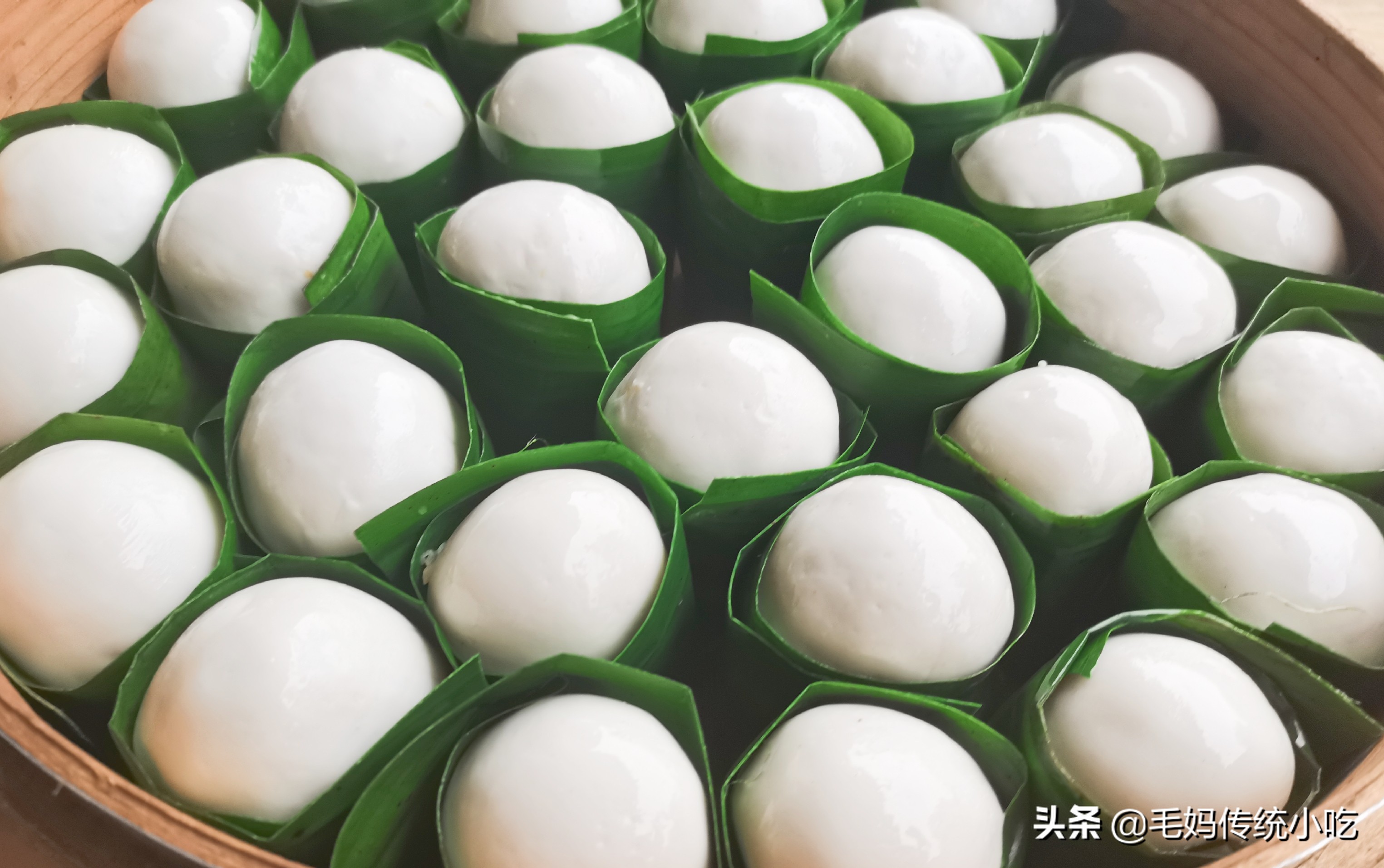 客家糯米油果正宗做法,客家小吃茶果馅