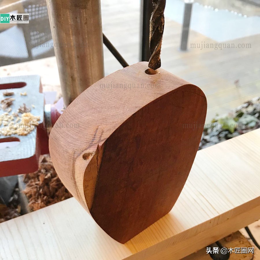 木工diy工艺品制作过程,插花瓶制作全过程