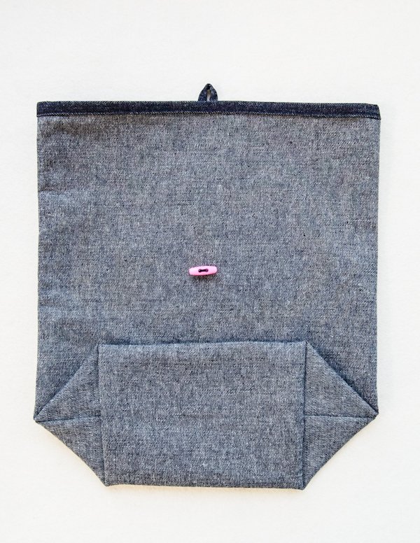 自制无拉链布行李包最简单的,自制行李收纳包