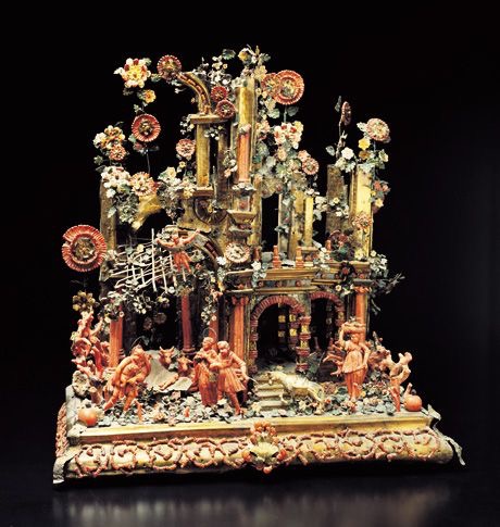 故宫红珊瑚雕刻图片,红珊瑚雕刻十大排名