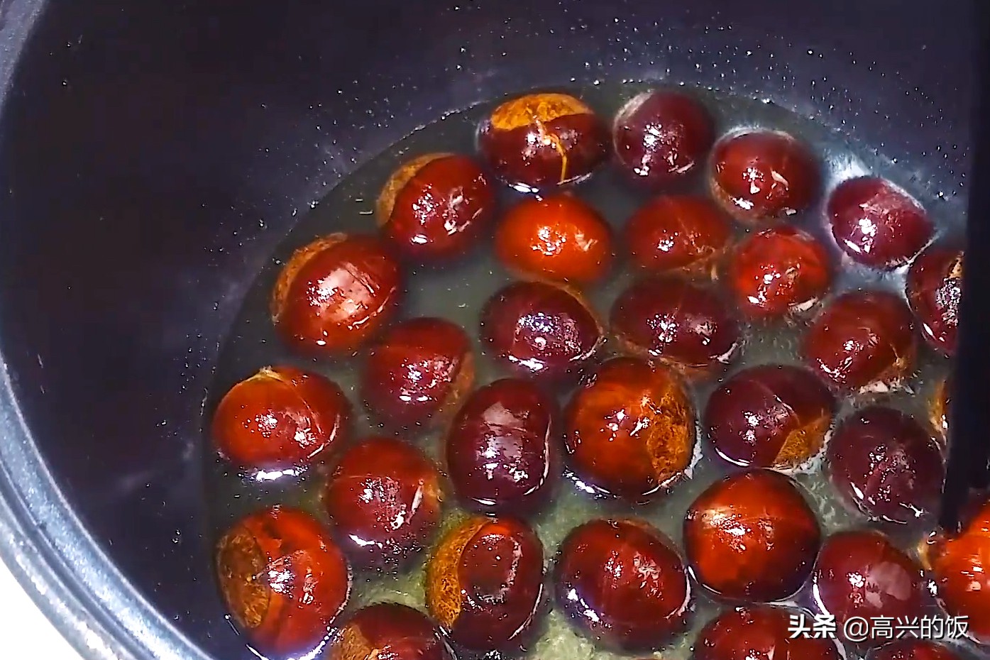 电饭锅糖炒栗子家常做法视频,电饭锅糖炒栗子做法