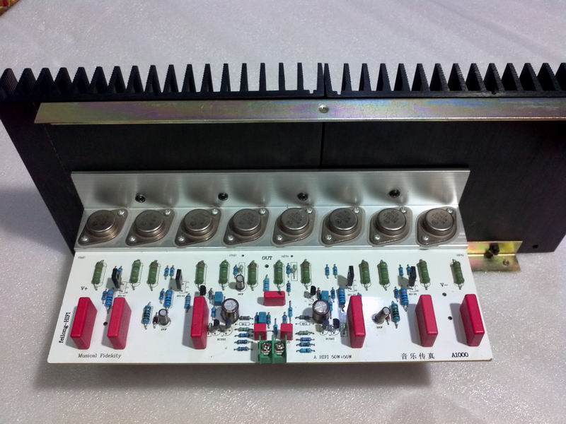 经典A系列功放成长记（三）A1000的升级改造，A100的尝试（2017）