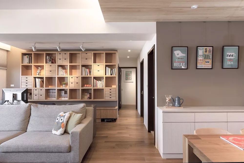 好看又省钱的入门屏风设计,隔而不断的屏风设计