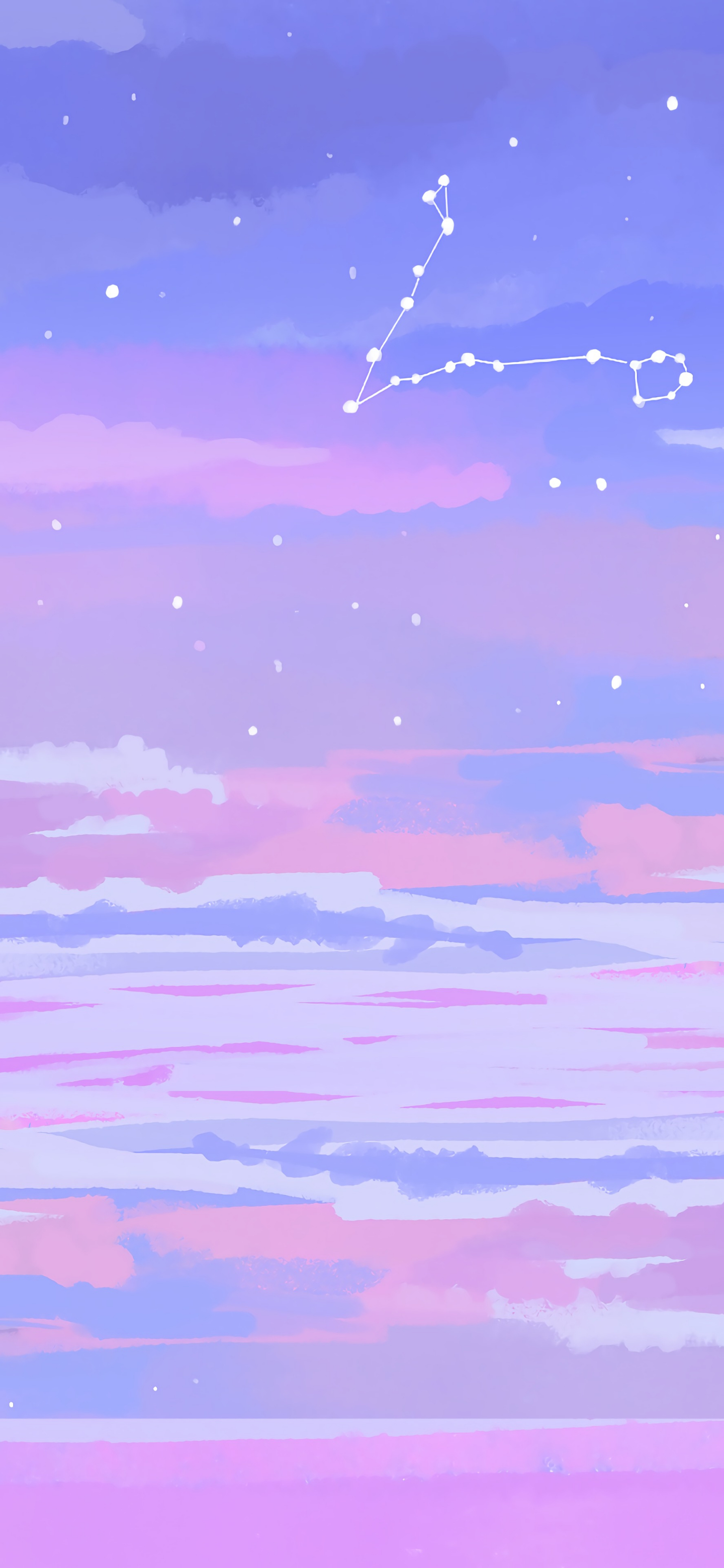 色彩斑斓的壁纸,韩国唯美手绘插画高清壁纸