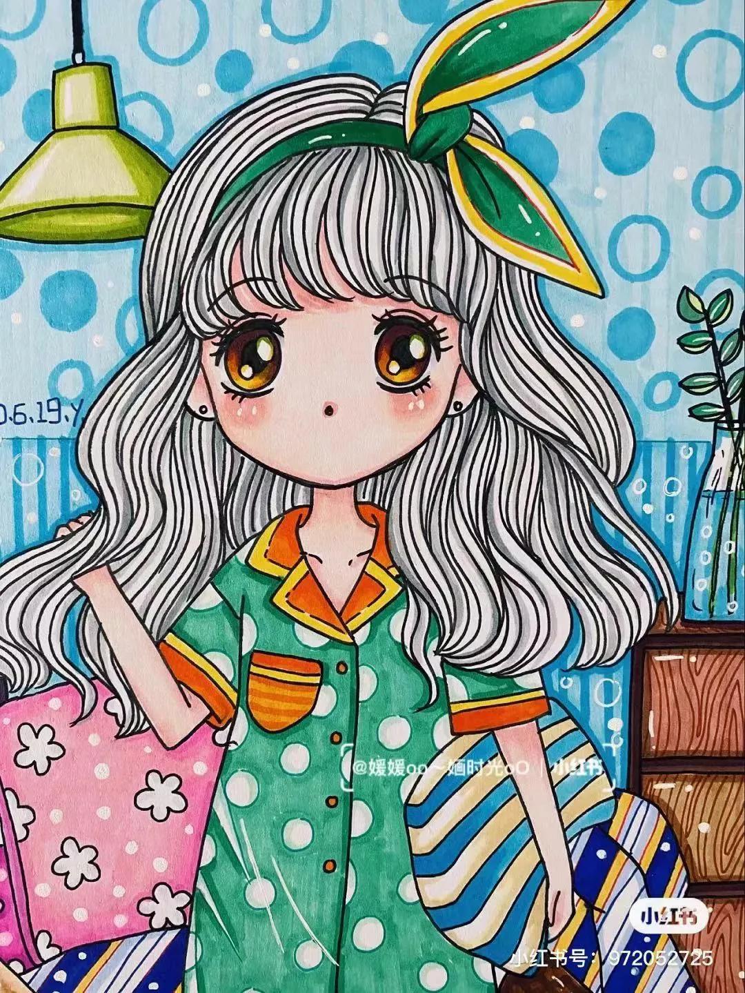 黑白线描画装饰画很简单,创意黑白线描装饰画100幅教程