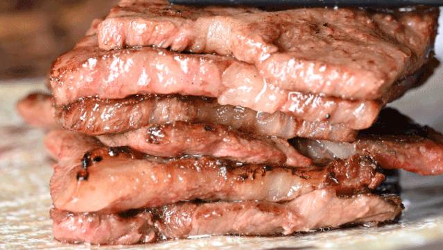 日本最贵和牛店,日本最厚的牛排店铺