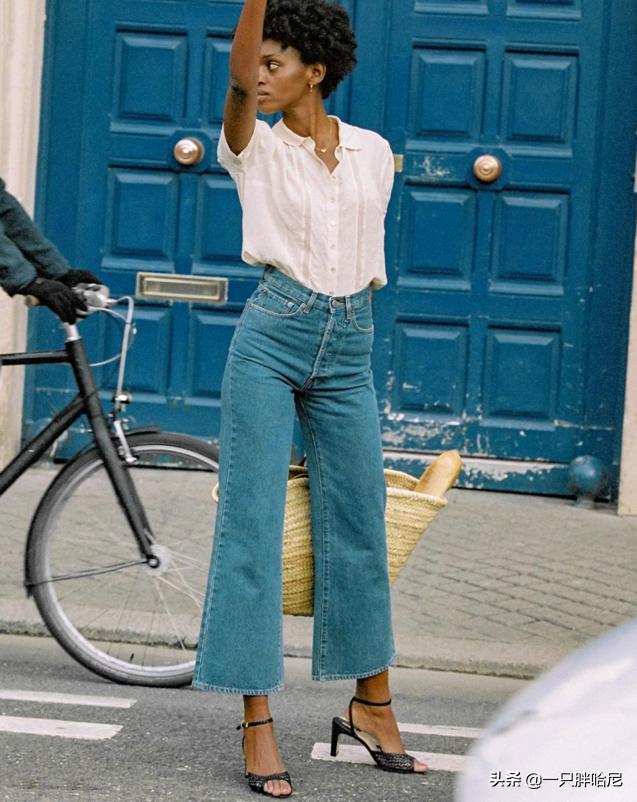 小个子微喇裤显瘦显高,微喇裤秋冬显瘦穿搭