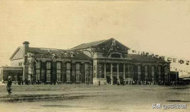 长春站百年变化,长春站老站照片