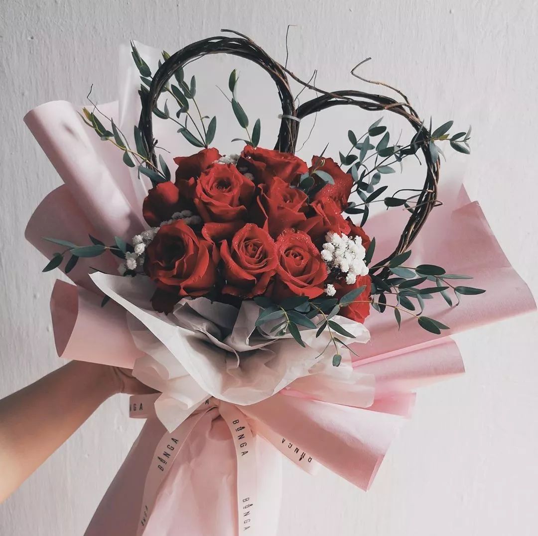表白神器|心形花束图片集锦(含教程)