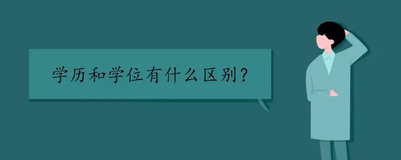 学历和学位的区别张雪峰,学士学位和本科毕业证有什么区别