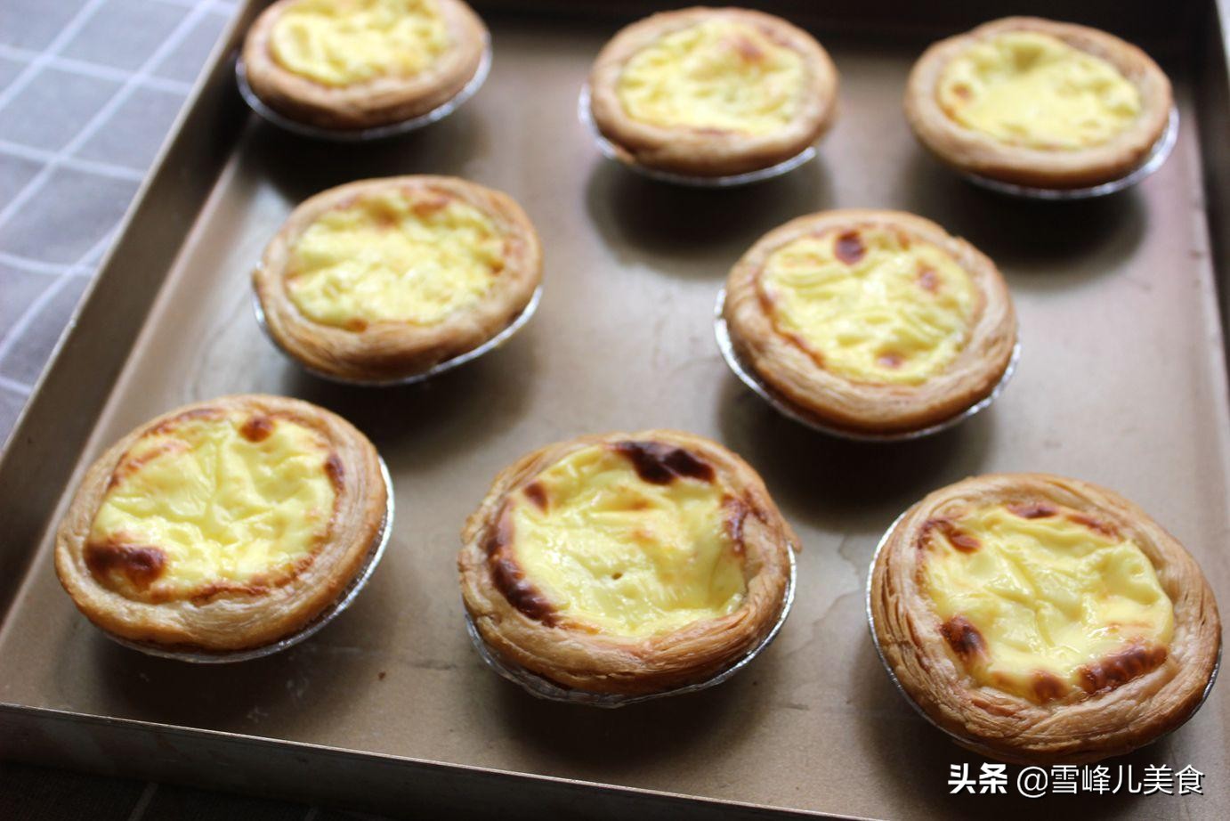 蛋挞液的正宗配方加奶油8个,蛋挞液正宗配方不用淡奶油8个