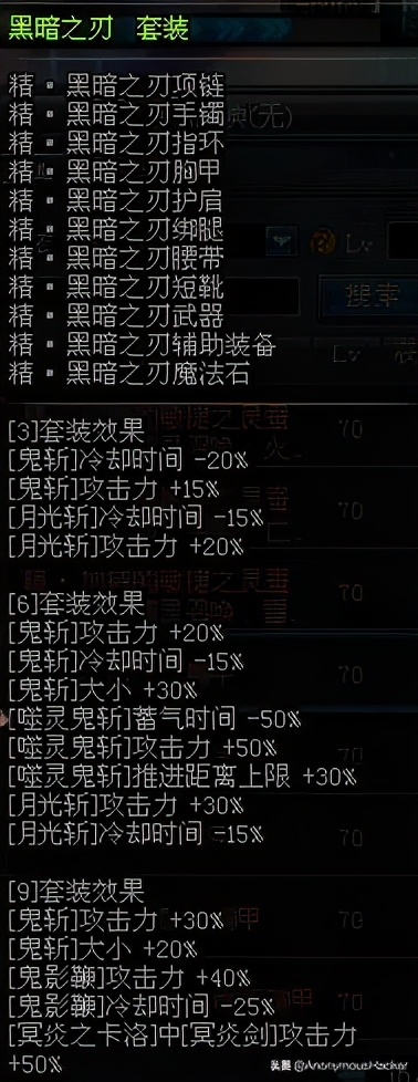 dnf绝版道具有什么,dnf绝版武器拥有者