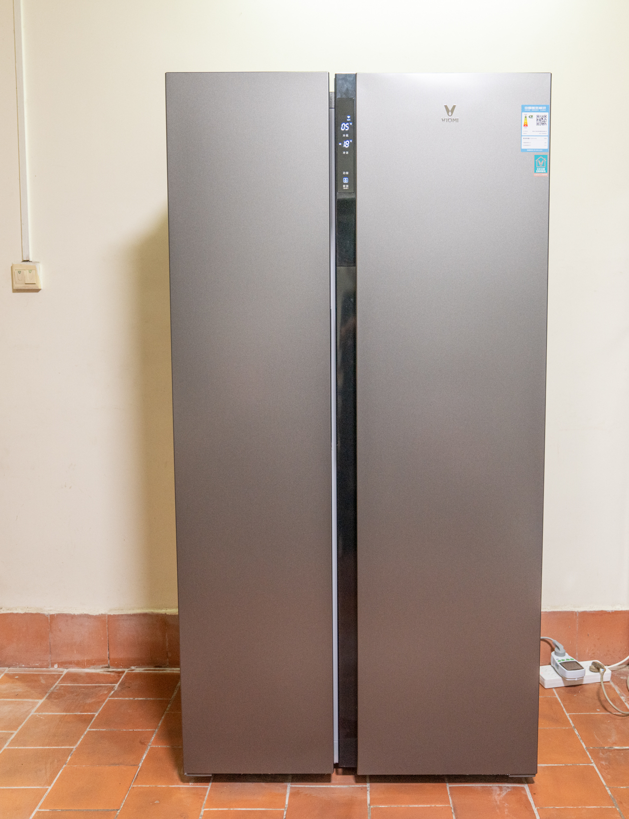 云米一级能效双变频冰箱,云米对开门冰箱598评测