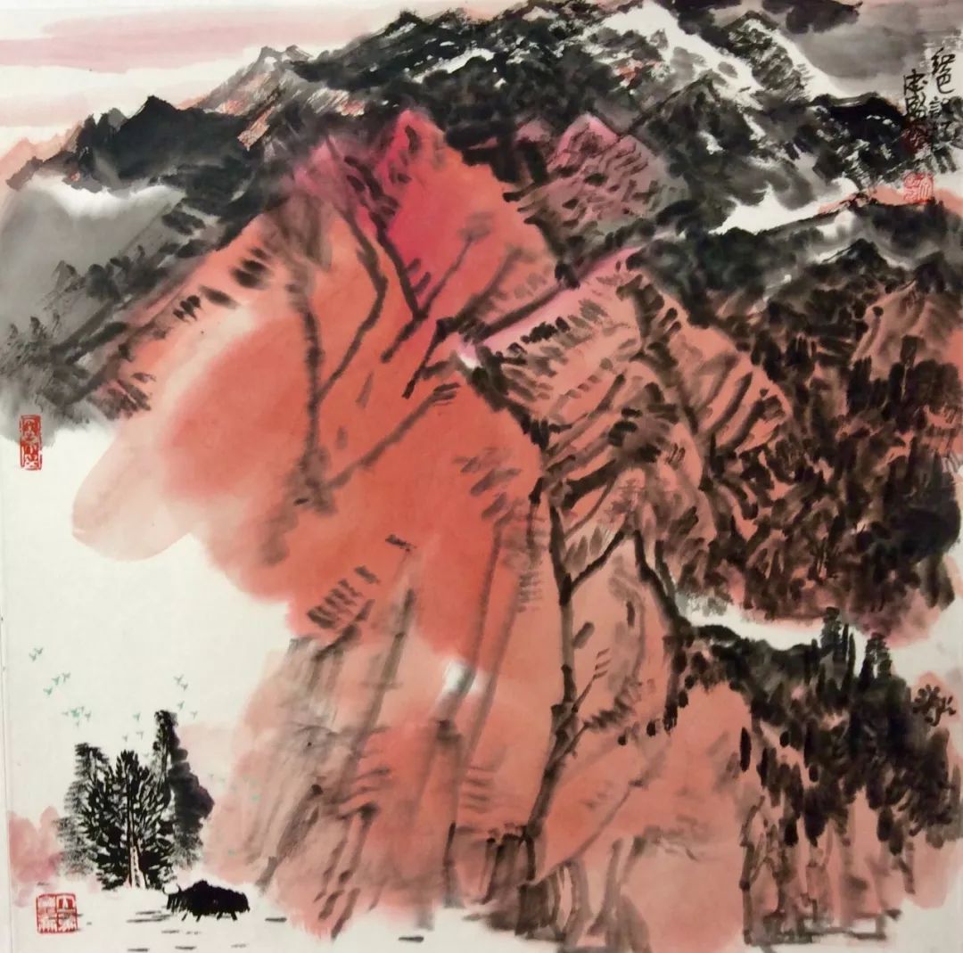 当代中国画名家作品欣赏,水墨丹青当代中国画名家