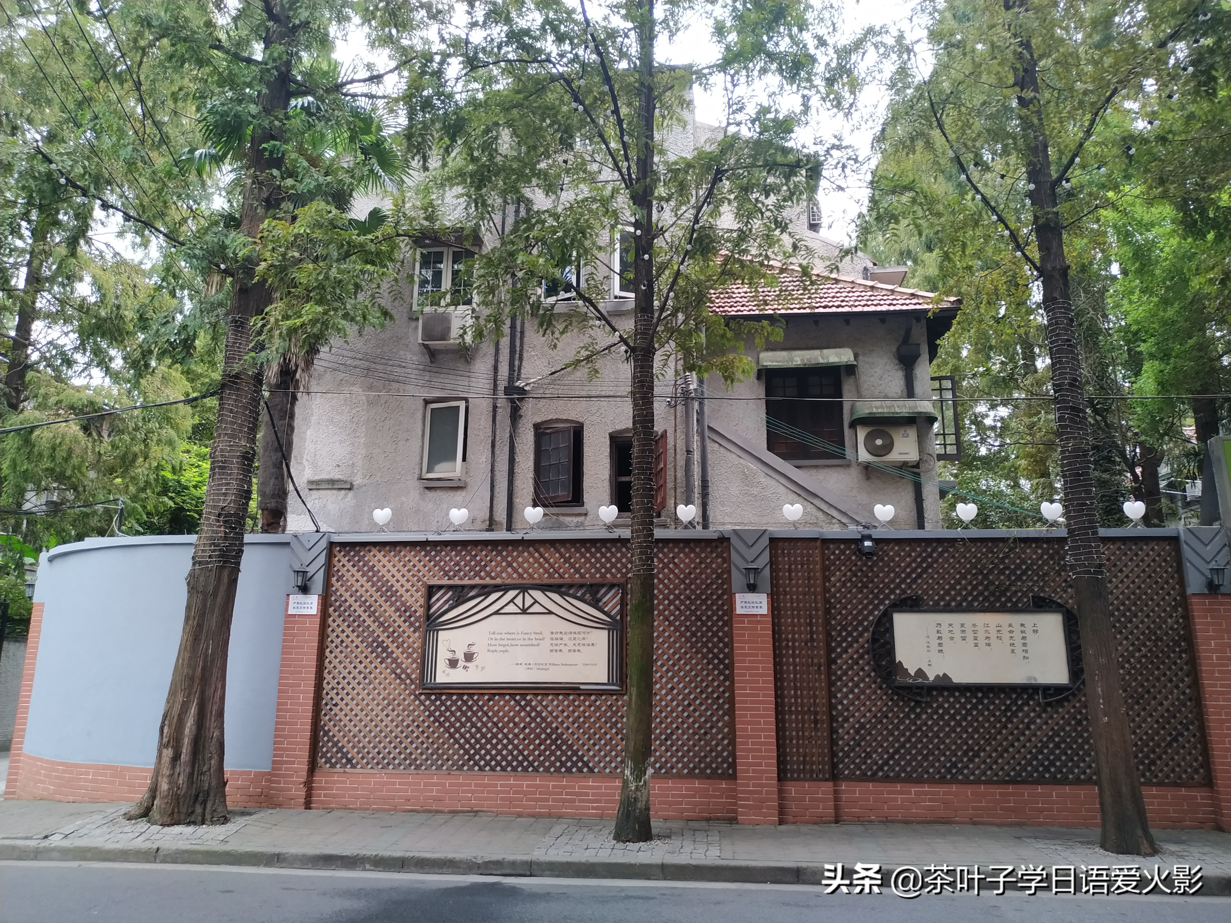 上海甜爱路，打卡不要错过哦，还有鲁迅公园