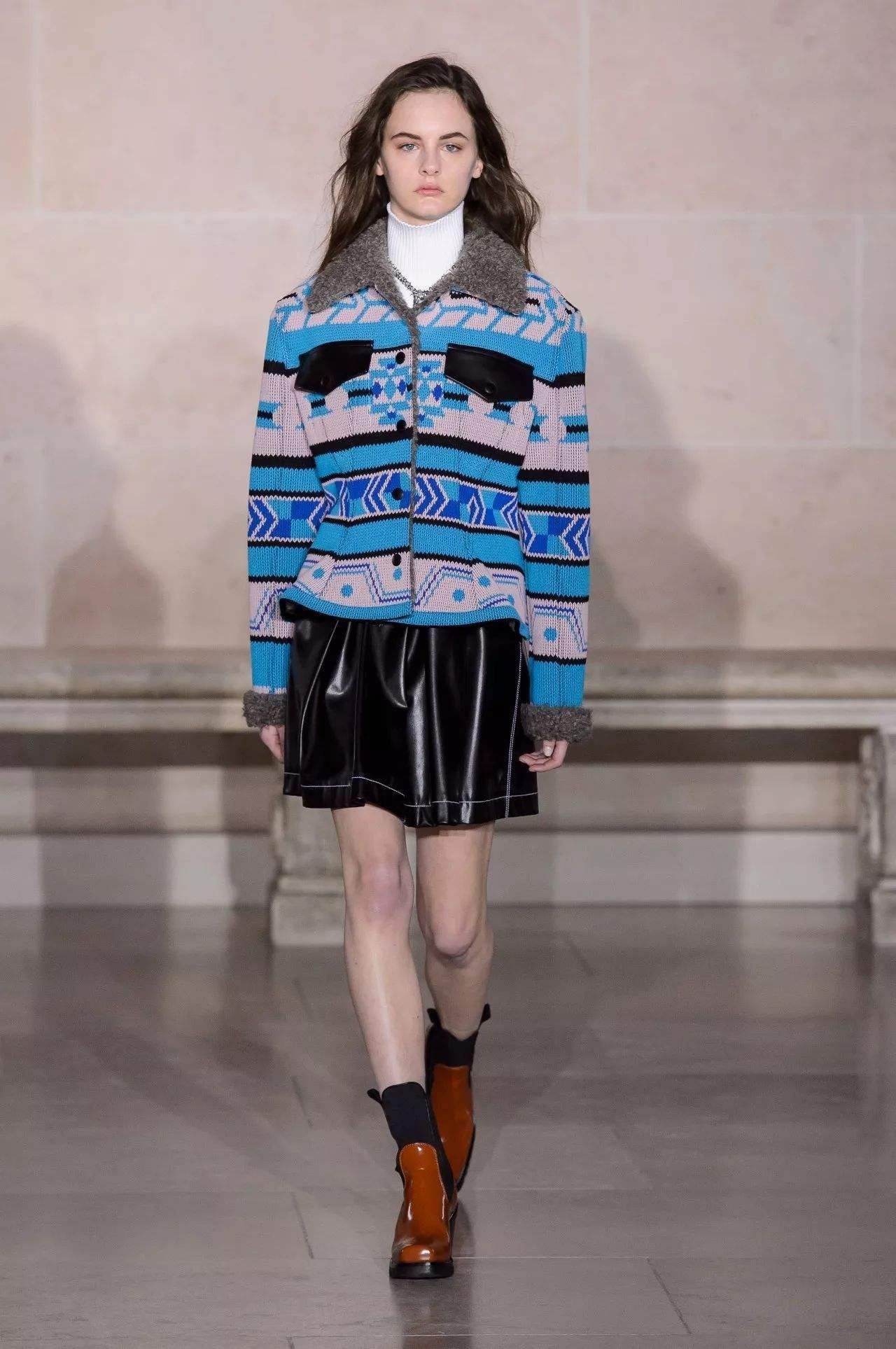 复古提花高级感可外穿,美式复古风冬天怎么穿好看