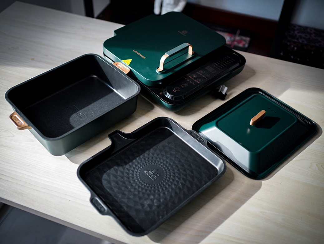 没有什么是一顿火锅解决不了水,利仁绿洲涮烤一体锅