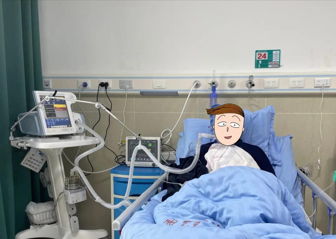 阆中市中医医院内六科在临床上首次使用无创呼吸机