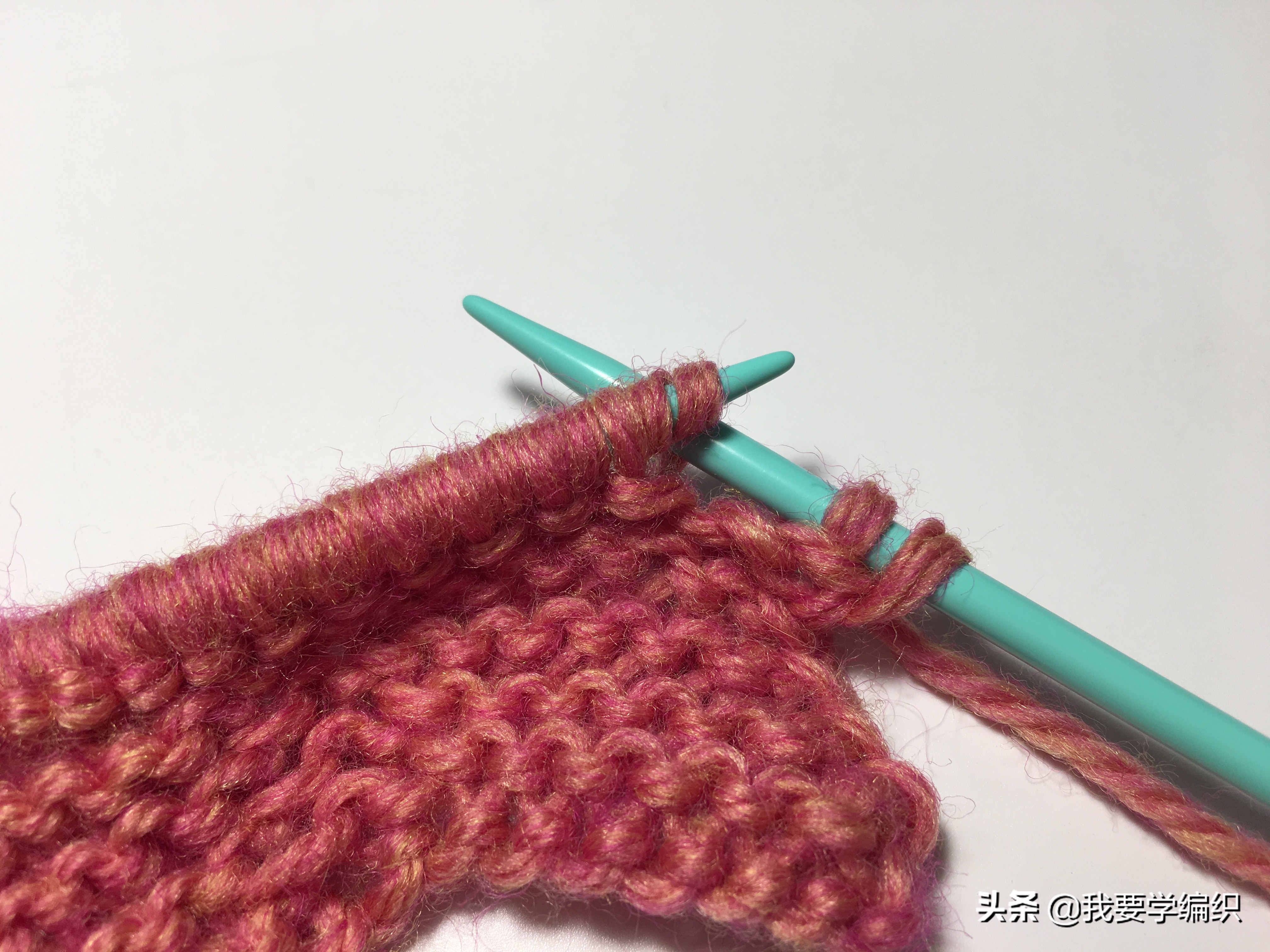 波浪围巾钩织教程,棉花糖毛线编织波浪围巾