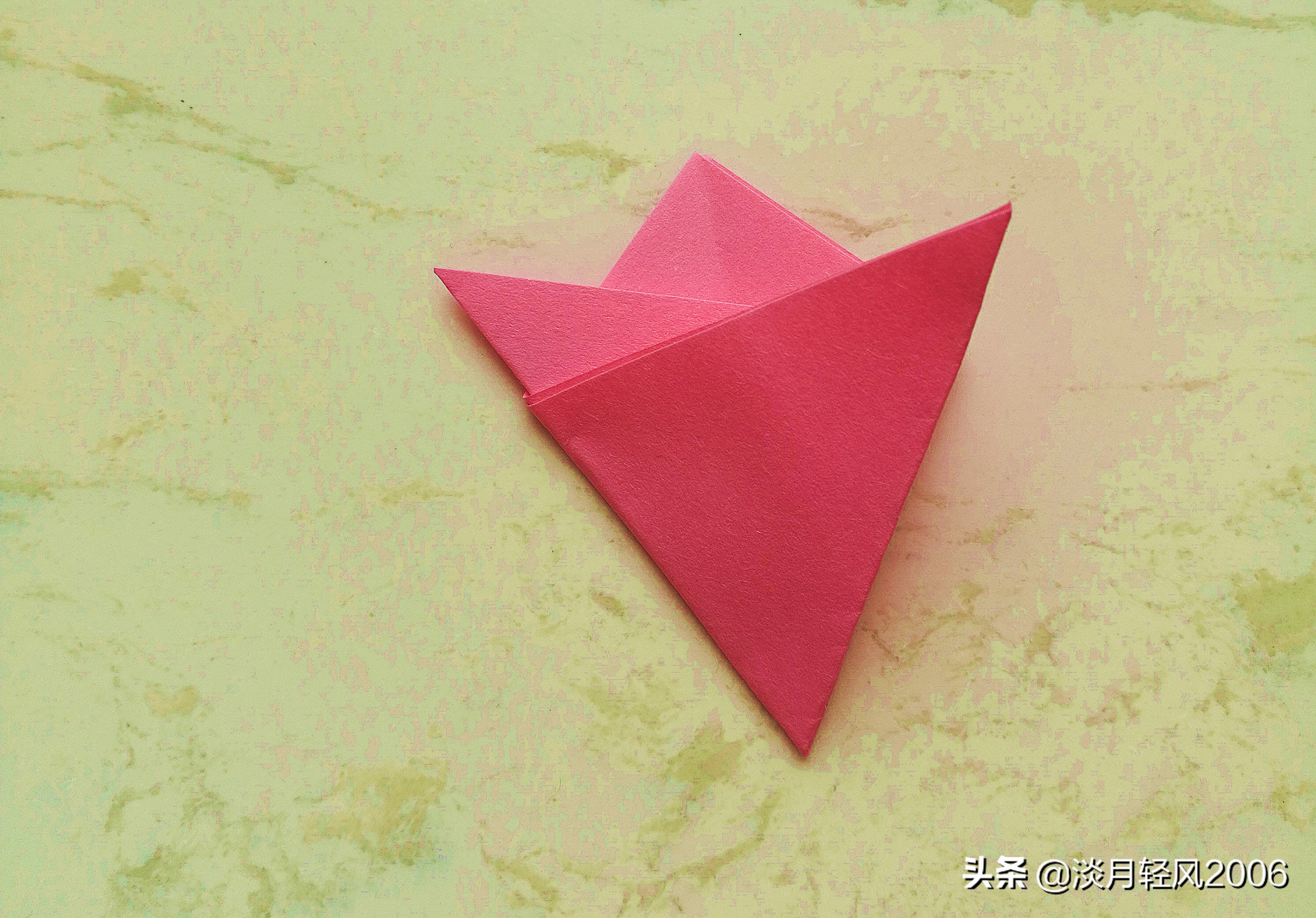 最简单剪纸手工花教程,手工剪纸花教程简单又漂亮