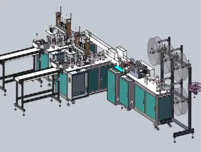 口罩机专用设备,口罩机全自动配件