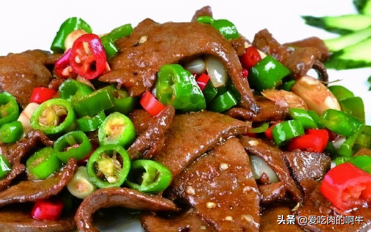 爆炒猪肝的正宗做法大全,猪肝怎么做适合孕妇吃爆炒猪肝