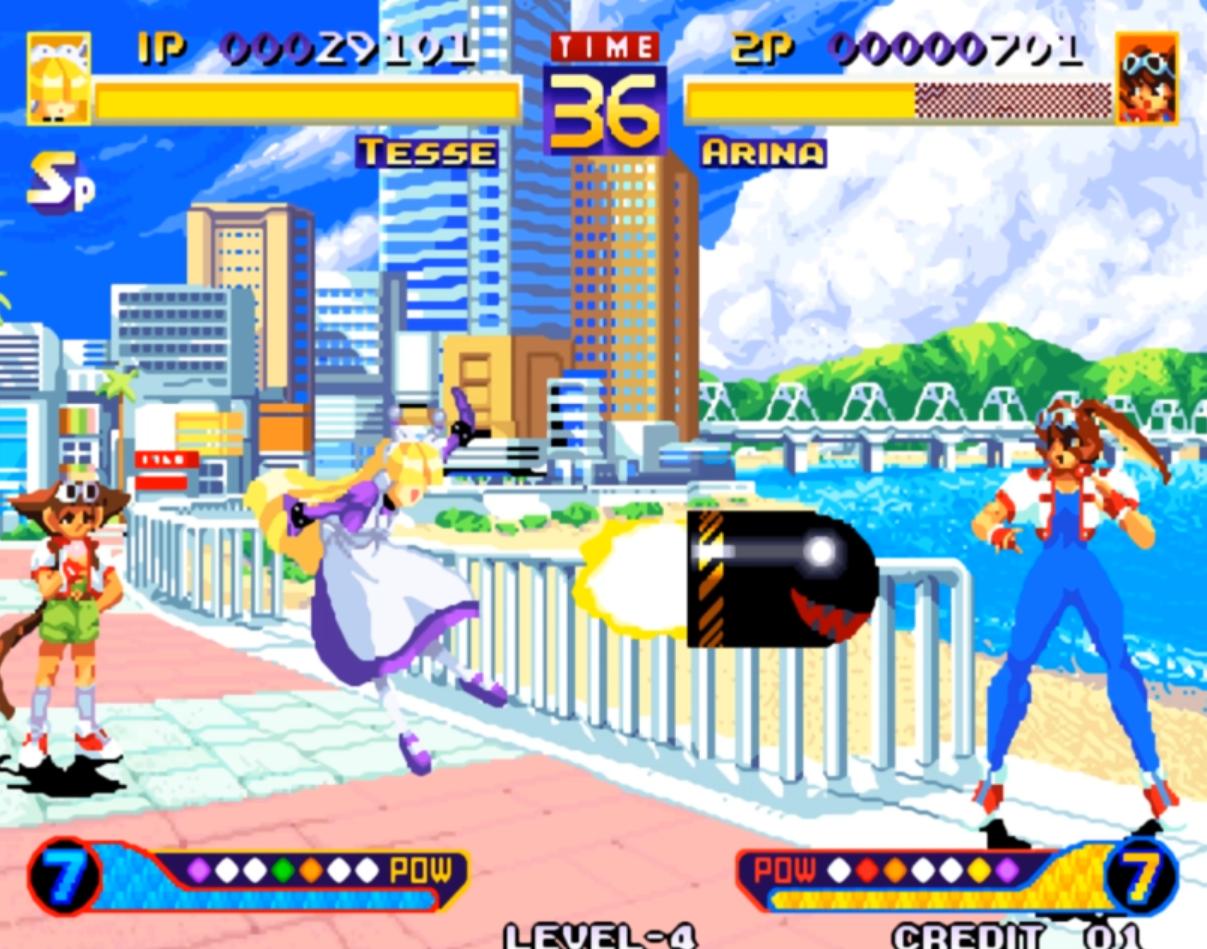 街机雅典娜最帅操作,街机不忍直视的必杀技