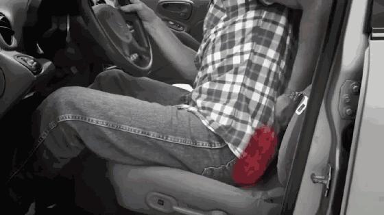 自制久坐护臀座垫,多功能坐垫立体护臀缓解久坐疲劳