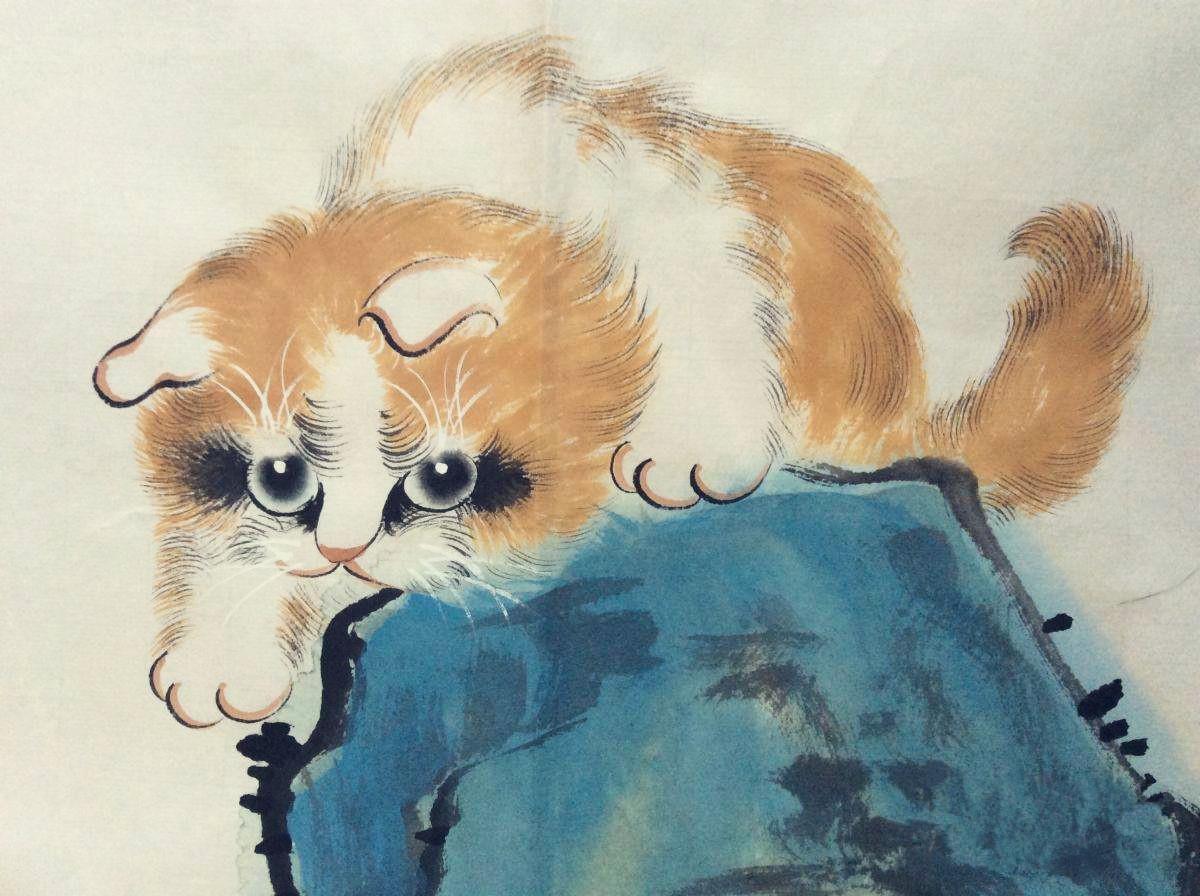 关于撸猫的古诗,撸猫古诗词