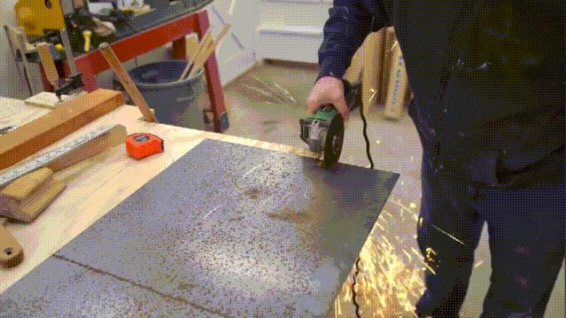 角磨机切割片烂了怎么取掉,角磨机切割片爆裂飞出